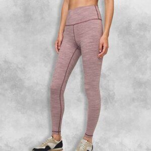 Lululemon Wunder Under High-Rise Tight Minimal Seaming Wide Waistband Women's 2